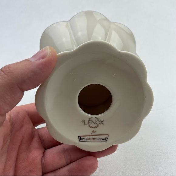 Lenox Gift of Knowledge Light of Hope Votive BreastCancer.org NEW - Picture 4 of 7